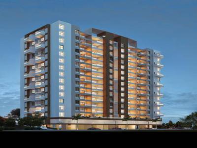 1033 sq ft 3 BHK Under Construction property Apartment for sale at Rs 83.00 lacs in Neuleaf Lifespace TechD in Bhugaon, Pune