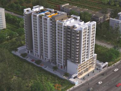 1050 sq ft 2 BHK 2T East facing Apartment for sale at Rs 58.00 lacs in Swaraaj Heights 10th floor in Punawale, Pune