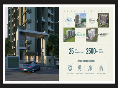 1050 sq ft 3 BHK 2T East facing Apartment for sale at Rs 70.70 lacs in Vision Eternity in Hinjewadi, Pune