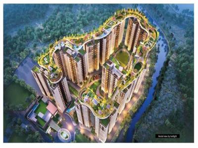 1058 sq ft 3 BHK 3T South facing Apartment for sale at Rs 51.48 lacs in Siddha Galaxia Phase III 5th floor in Rajarhat, Kolkata