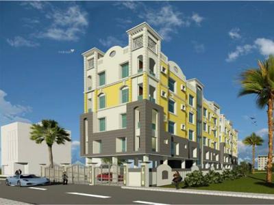 1084 sq ft 3 BHK 3T SouthEast facing Apartment for sale at Rs 34.69 lacs in Tirath Spring in Rajarhat, Kolkata
