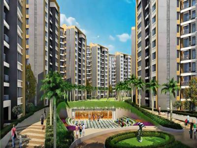 1093 sq ft 2 BHK 3T East facing Apartment for sale at Rs 47.00 lacs in Pride World City in Lohegaon, Pune