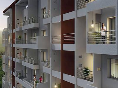 1100 sq ft 2 BHK 2T East facing Completed property Apartment for sale at Rs 87.00 lacs in Regency Orion in Baner, Pune