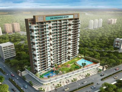 1100 sq ft 2 BHK 2T West facing Apartment for sale at Rs 83.00 lacs in Proviso Sai Proviso Icon Greater Kharghar Roadpali in Kalamboli, Mumbai
