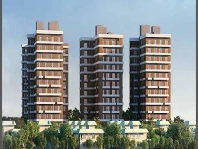1100 sq ft 3 BHK 2T SouthEast facing Apartment for sale at Rs 57.00 lacs in Purti Veda in New Town, Kolkata