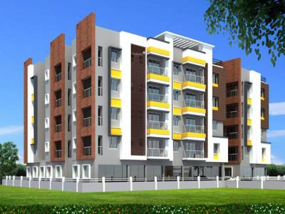 1115 sq ft 2 BHK 2T NorthEast facing Under Construction property Apartment for sale at Rs 55.75 lacs in JP Gurukul Umang in New Town, Kolkata