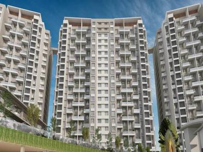 1120 sq ft 2 BHK 2T East facing Apartment for sale at Rs 75.00 lacs in Goel Ganga Ganga Serio G Building 8th floor in Kharadi, Pune