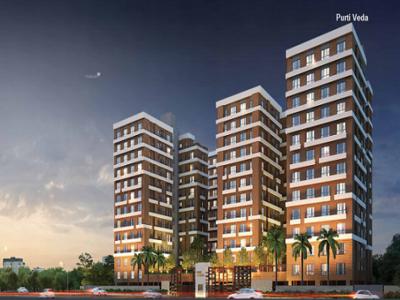 1128 sq ft 3 BHK 2T Apartment for sale at Rs 80.00 lacs in Purti Veda 7th floor in New Town, Kolkata