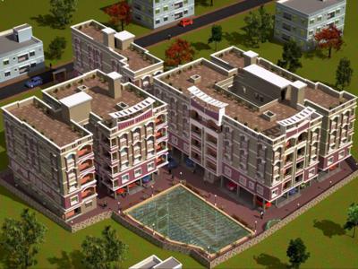 1166 sq ft 3 BHK 2T SouthEast facing Under Construction property Apartment for sale at Rs 40.81 lacs in Basu And Hazra Mahendra Bhawan in Rajarhat, Kolkata