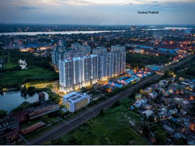 1174 sq ft 3 BHK 2T Apartment for sale at Rs 57.00 lacs in Godrej Prakriti 10th floor in Sodepur, Kolkata