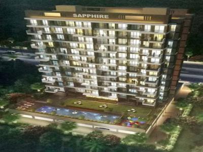 1200 sq ft 2 BHK 2T East facing Apartment for sale at Rs 100.00 lacs in Radiant Sapphire in Ulwe, Mumbai