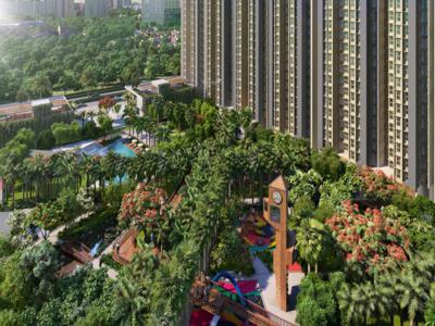 1200 sq ft 2 BHK 2T West facing Under Construction property Apartment for sale at Rs 1.42 crore in Raymond Raymond Realty TenX Habitat in Thane West, Mumbai
