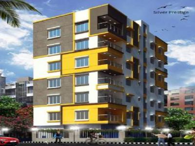 1200 sq ft 3 BHK 3T Apartment for sale at Rs 66.00 lacs in Silver Prestige 2th floor in Lake Town, Kolkata