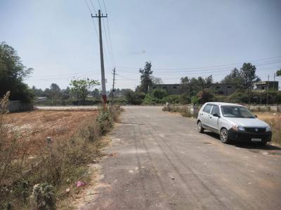 1200 sq ft West facing Plot for sale at Rs 46.00 lacs in Project in Nelamangala, Bangalore
