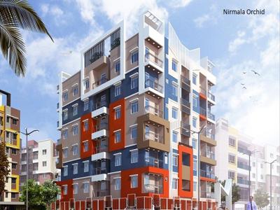 1203 sq ft 3 BHK 2T Apartment for sale at Rs 62.56 lacs in Nirmala Orchid 1th floor in Lake Town, Kolkata