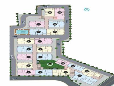 1218 sq ft 3 BHK 2T South facing Under Construction property Apartment for sale at Rs 69.50 lacs in Purti Aqua 2 in Rajarhat, Kolkata
