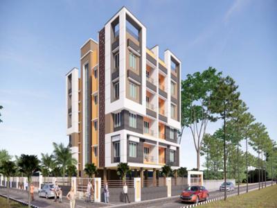 1238 sq ft 3 BHK 2T SouthWest facing Launch property Apartment for sale at Rs 52.00 lacs in Sristi Sukh in Garia, Kolkata
