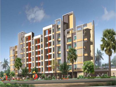 1250 sq ft 2 BHK 1T East facing Apartment for sale at Rs 66.00 lacs in Shivam Bhagyoday Heights in Kalyan West, Mumbai