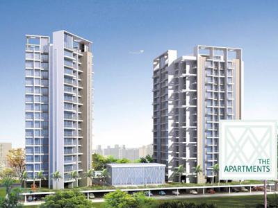 1250 sq ft 3 BHK 2T NorthEast facing Apartment for sale at Rs 95.00 lacs in Akshar Valencia in Kalamboli, Mumbai