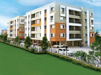 1256 sq ft 3 BHK 2T West facing Apartment for sale at Rs 41.45 lacs in Baron Enclave in Narendrapur, Kolkata