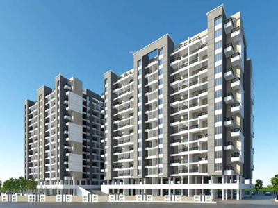 1300 sq ft 3 BHK 3T East facing Apartment for sale at Rs 49.00 lacs in Majestique 38 Park Majestique in Undri, Pune