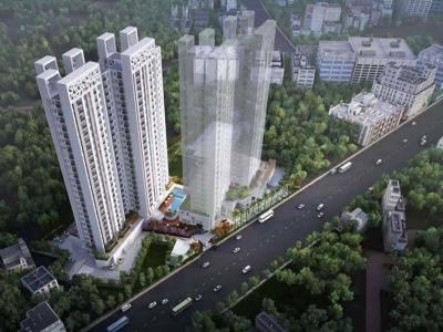 1301 sq ft 3 BHK 2T South facing Under Construction property Apartment for sale at Rs 67.00 lacs in Rishi Pranaya in Rajarhat, Kolkata