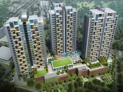 1310 sq ft 2 BHK 2T East facing Completed property Apartment for sale at Rs 95.00 lacs in Goel Ganga Ganga Platino Building P Q R 8th floor in Kharadi, Pune