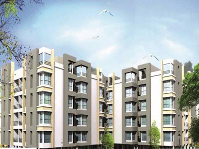 1330 sq ft 3 BHK 2T NorthEast facing Apartment for sale at Rs 42.56 lacs in Hans Rezidency in Madhyamgram, Kolkata