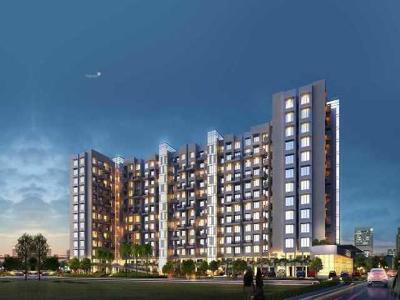 1346 sq ft 2 BHK 2T East facing Apartment for sale at Rs 88.20 lacs in Goel Ganga Ganga Platino Building P Q R 11th floor in Kharadi, Pune