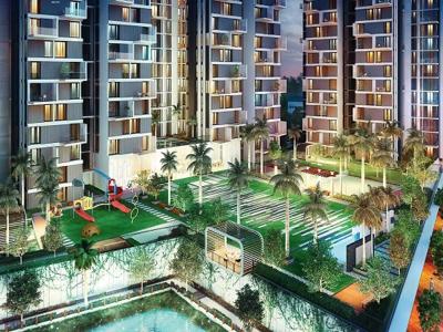 1366 sq ft 2 BHK 2T Apartment for sale at Rs 1.53 crore in Merlin The One 13th floor in Tollygunge, Kolkata