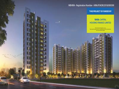 1373 sq ft 3 BHK 3T Completed property Apartment for sale at Rs 78.26 lacs in Space Aurum in Kamarhati on BT Road, Kolkata