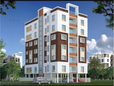 1463 sq ft 3 BHK 2T South facing Apartment for sale at Rs 80.00 lacs in On Request 2th floor in Bangur avenue, Kolkata