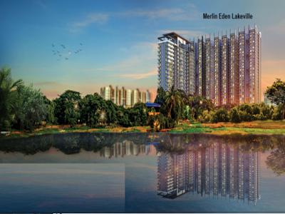 1629 sq ft 4 BHK 4T Apartment for sale at Rs 1.31 crore in Merlin Eden Lakeville Air Bonhooly 20th floor in Bonhooghly, Kolkata