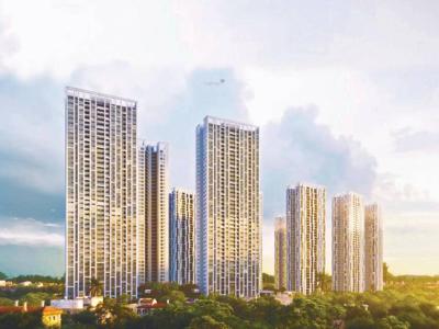 2200 sq ft 3 BHK 3T Completed property Apartment for sale at Rs 2.60 crore in Bengal NRI Urbana in Madurdaha Hussainpur, Kolkata