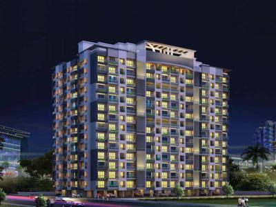 254 sq ft 1 BHK Apartment for sale at Rs 25.49 lacs in Platinum Frenny Platinum Tower in Vasai, Mumbai