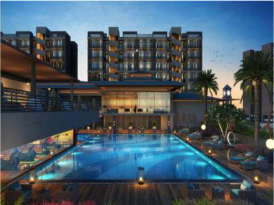277 sq ft 1 BHK Apartment for sale at Rs 26.50 lacs in Emperia Akshar Rivergate Plot F in Rasayani, Mumbai