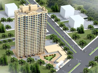 308 sq ft 1 BHK Apartment for sale at Rs 33.36 lacs in AV Samaira Residency in Vasai, Mumbai