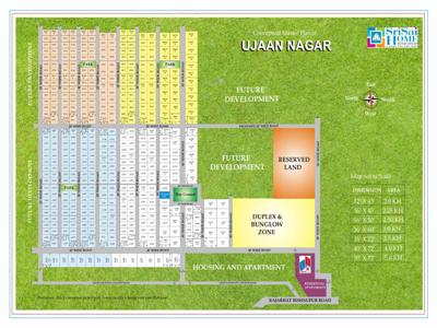 3600 sq ft NorthWest facing Completed property Plot for sale at Rs 34.26 lacs in Srisai Ujaan Nagar in New Town, Kolkata