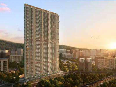 425 sq ft 1 BHK 2T Launch property Apartment for sale at Rs 60.86 lacs in Raunak 108 in Thane West, Mumbai