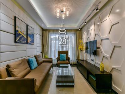 445 sq ft 1 BHK null facing Completed property Apartment for sale at Rs 97.90 lacs in Shiv Shakti Builders Tower 28 0th floor in Malad East, Mumbai