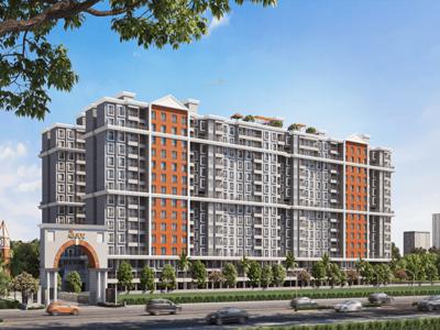 455 sq ft 1 BHK 1T Under Construction property Apartment for sale at Rs 48.90 lacs in Jhamtani Ace Abode Wing B 5th floor in Ravet, Pune