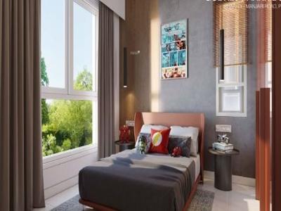504 sq ft 2 BHK 2T Launch property Apartment for sale at Rs 62.20 lacs in Godrej Parkridge 21th floor in Manjari, Pune