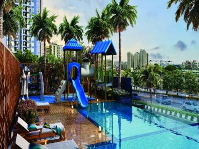 550 sq ft 1 BHK 2T East facing Launch property Apartment for sale at Rs 77.00 lacs in Man Aaradhya Parkwood 1 in Mira Road East, Mumbai
