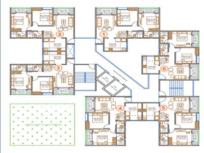 552 sq ft 1 BHK 1T Under Construction property Apartment for sale at Rs 38.00 lacs in Roshan Milestone in Tathawade, Pune