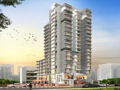 562 sq ft 1 BHK 1T West facing Apartment for sale at Rs 1.15 crore in KCD Palkhi Aura 4th floor in Borivali East, Mumbai