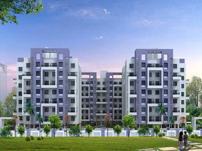 575 sq ft 1 BHK 1T West facing Apartment for sale at Rs 28.00 lacs in Lotus Lotus Nandanvan Phase 1 in Moshi, Pune