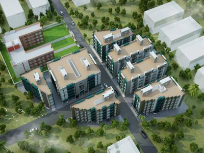 585 sq ft 1 BHK 2T Under Construction property Apartment for sale at Rs 21.65 lacs in Hari Om Swapna Nagari in Bhiwandi, Mumbai