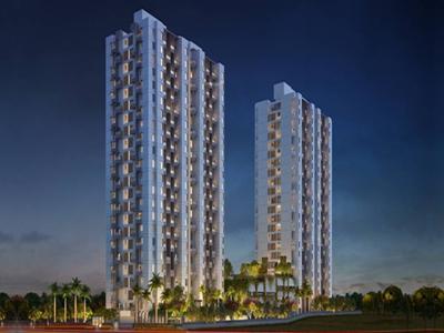 594 sq ft 2 BHK 2T Under Construction property Apartment for sale at Rs 69.50 lacs in Vilas Yashwin Orizzonte Phase 1 12th floor in Kharadi, Pune
