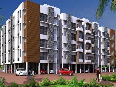 600 sq ft 2 BHK 2T NorthEast facing Apartment for sale at Rs 15.30 lacs in Tanvir Height 1th floor in Chunavati, Kolkata