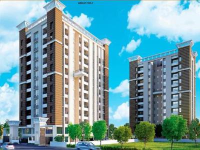 624 sq ft 2 BHK 2T Apartment for sale at Rs 53.00 lacs in Merlin Next 9th floor in Behala, Kolkata